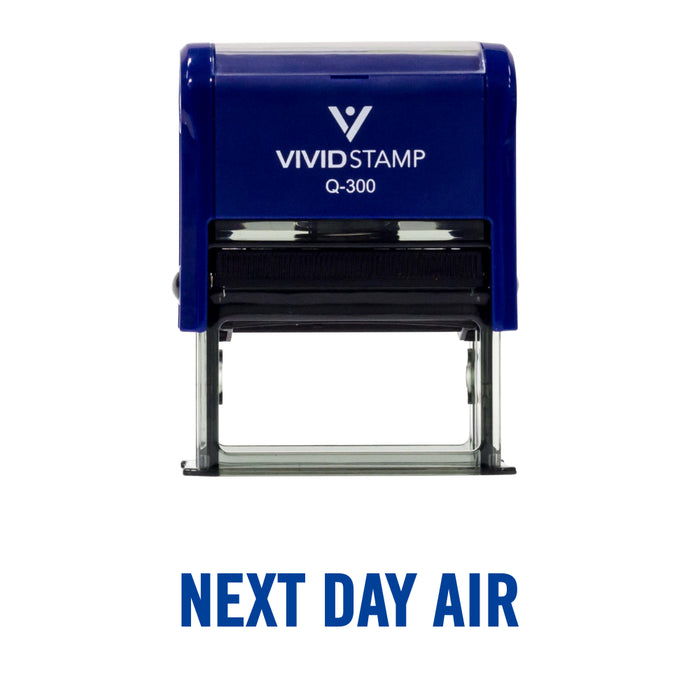 Next Day Air Self Inking Rubber Stamp