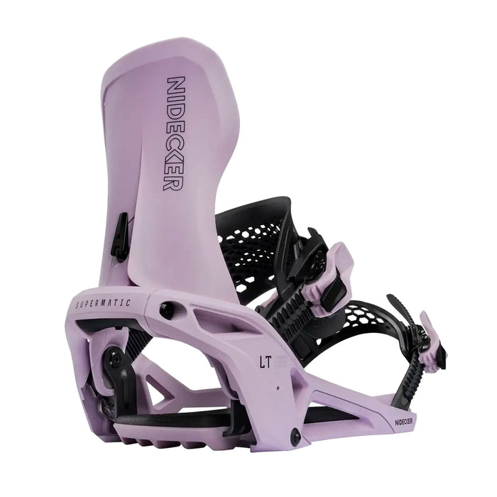 Nidecker LT Supermatic Snowboard Bindings 2026 Dusk - Comor - Go Play Outside