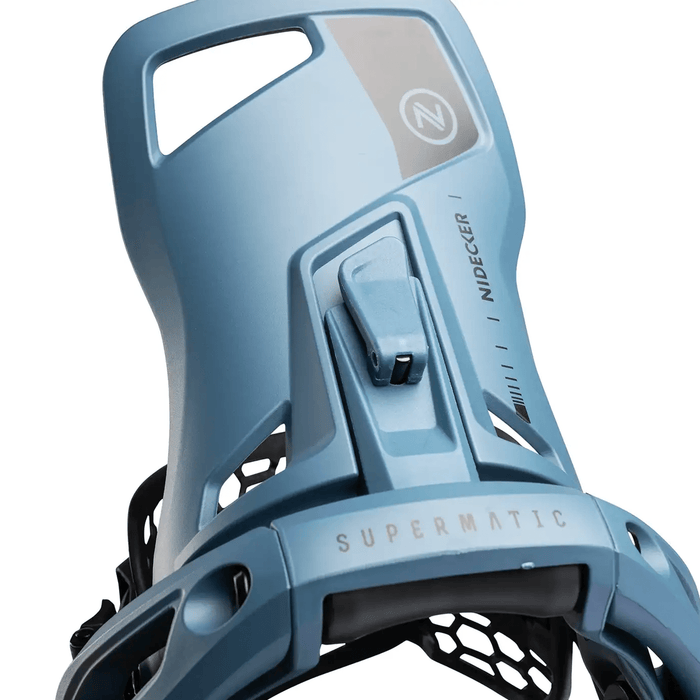 Nidecker OG Supermatic Snowboard Bindings 2026 Atlantic - Comor - Go Play Outside