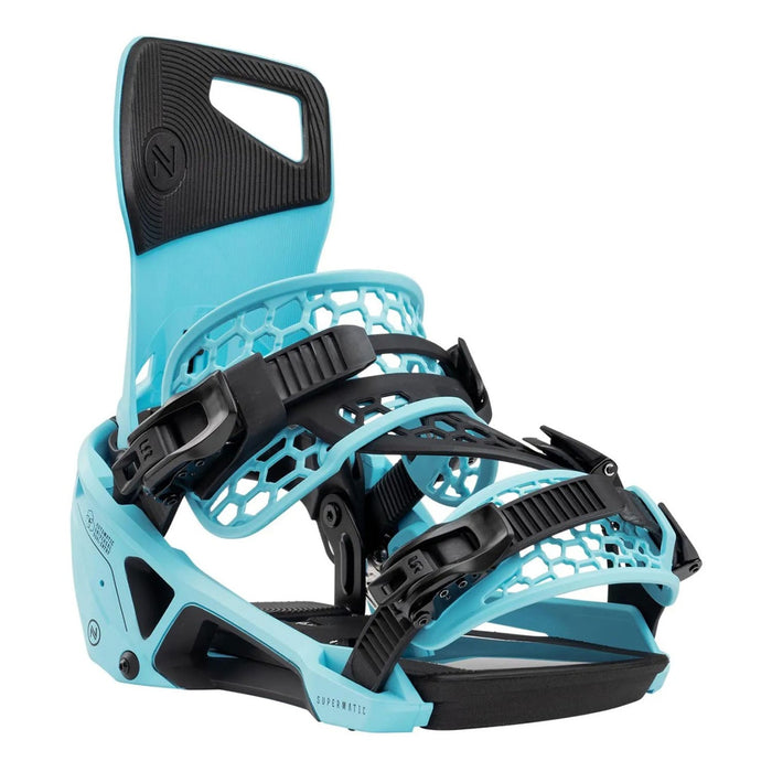 Nidecker Supermatic Snowboard Bindings 2025 Escapecyan - Comor - Go Play Outside