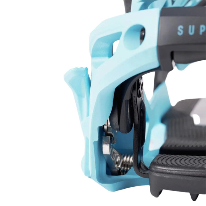 Nidecker Supermatic Snowboard Bindings 2025 Escapecyan - Comor - Go Play Outside