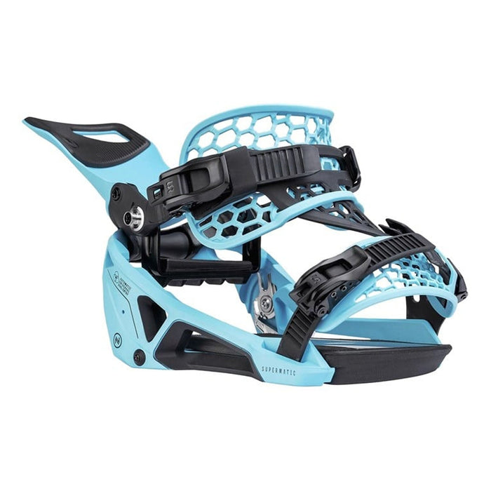 Nidecker Supermatic Snowboard Bindings 2025 Escapecyan - Comor - Go Play Outside