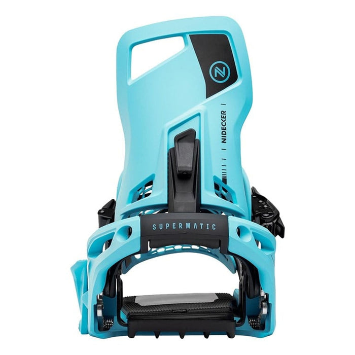 Nidecker Supermatic Snowboard Bindings 2025 Escapecyan - Comor - Go Play Outside