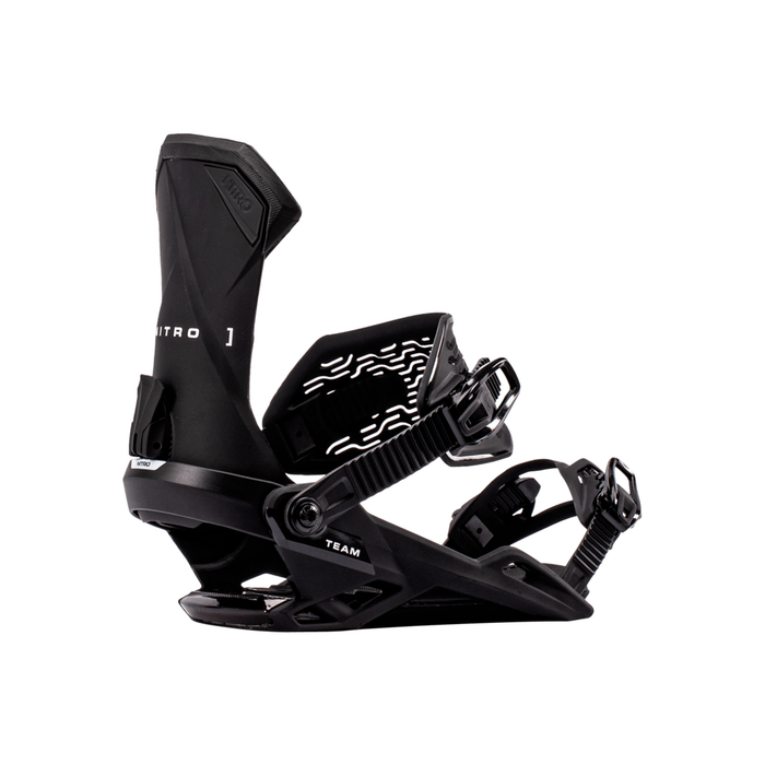 Nitro Men's Team Bindings Snowboard Bindings 2027 Ultra Black