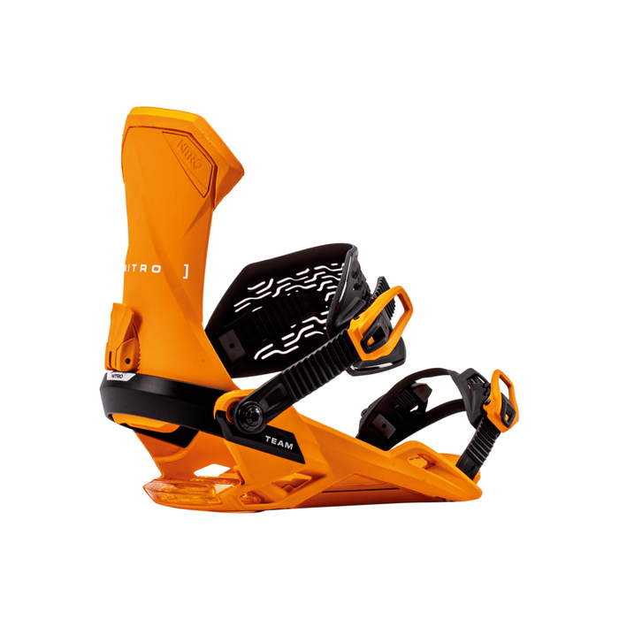 Nitro Men's Team Bindings Snowboard Bindings 2027 Vivid Orange