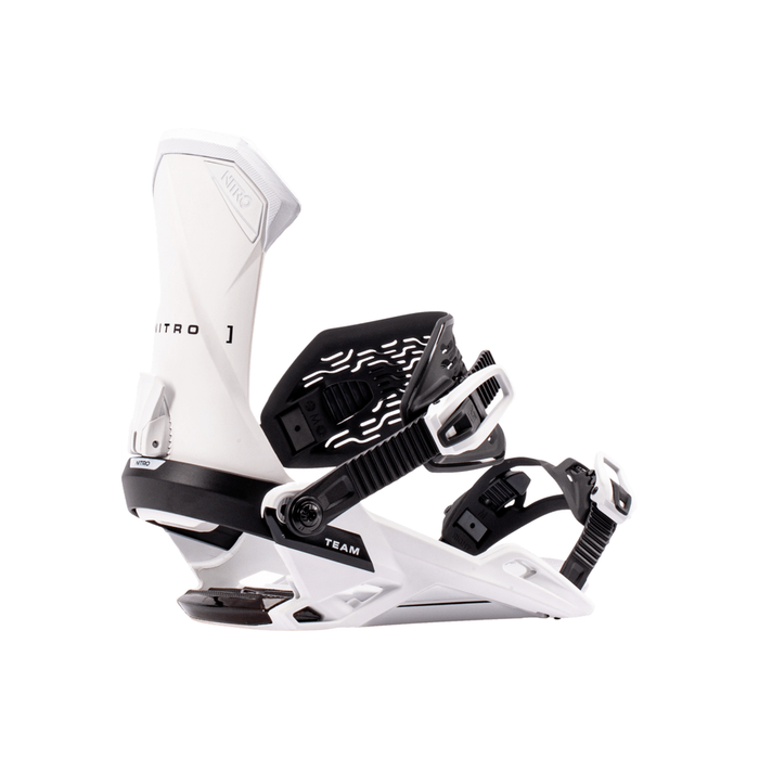 Nitro Men's Team Bindings Snowboard Bindings 2027 White