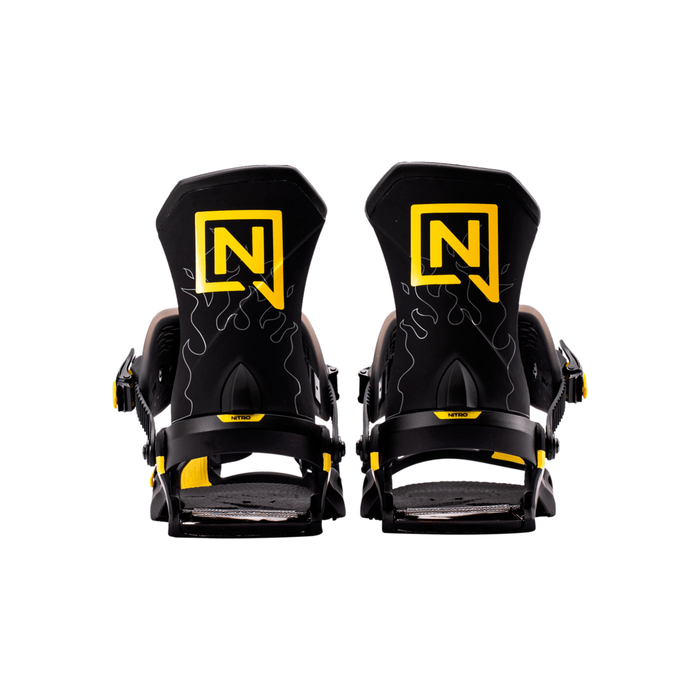 Nitro Men's Team Pro Snowboard Bindings 2027 Nitro X Markus Kleve