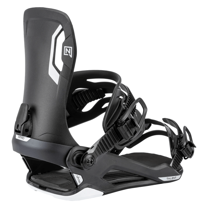 Nitro Talent Snowboard Bindings 2026 Ultra Black - Comor - Go Play Outside