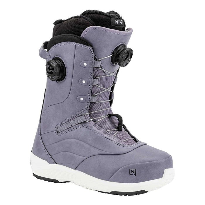 Nitro Women's Crown BOA Snowboard Boots 2025 Lilac - Comor - Go Play Outside