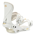 Nitro Women's Ivy Snowboard Bindings 2025 Off White - Comor - Go Play Outside