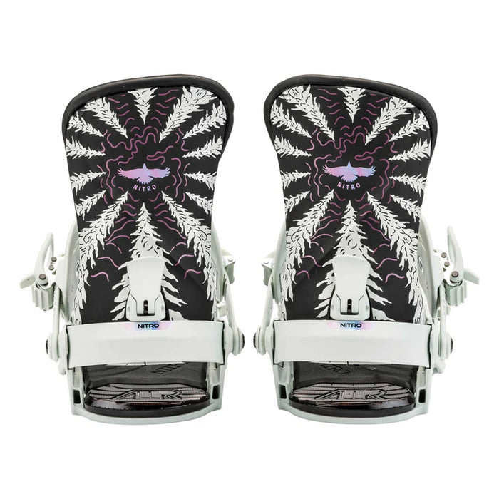 Nitro Women's Ivy Snowboard Bindings 2025 Raven - Comor - Go Play Outside