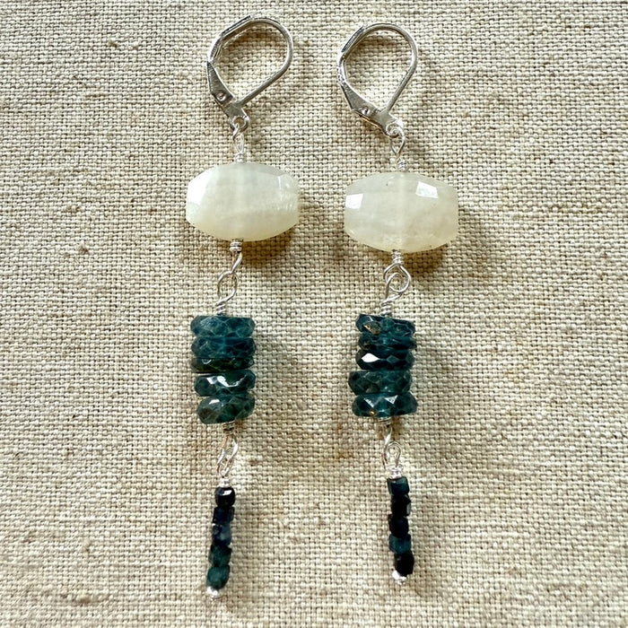 Ocean Moon Earrings