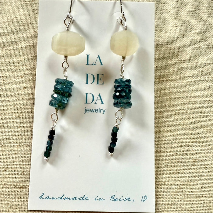 Ocean Moon Earrings