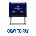 Okay To Pay Self Inking Rubber Stamp