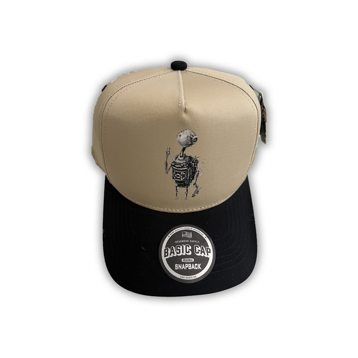 One More Satellite - Robot Snapback Hat