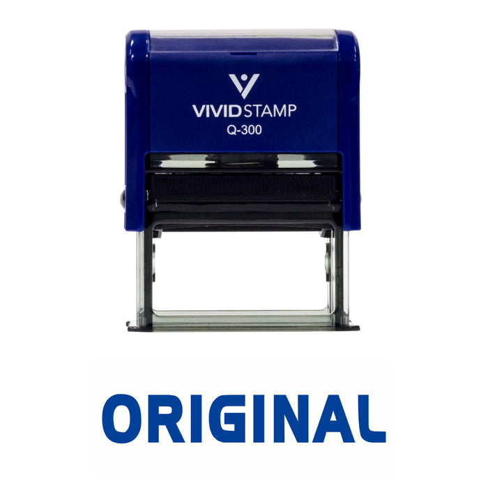 Original Self Inking Rubber Stamp
