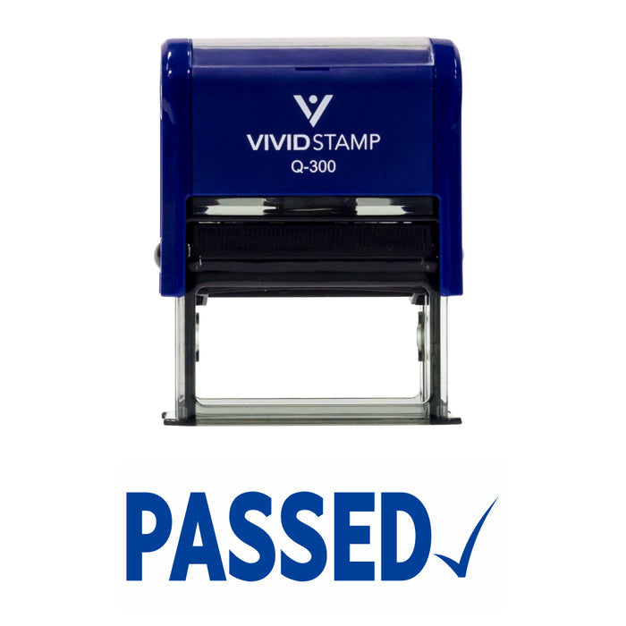 Passed Self Inking Rubber Stamp
