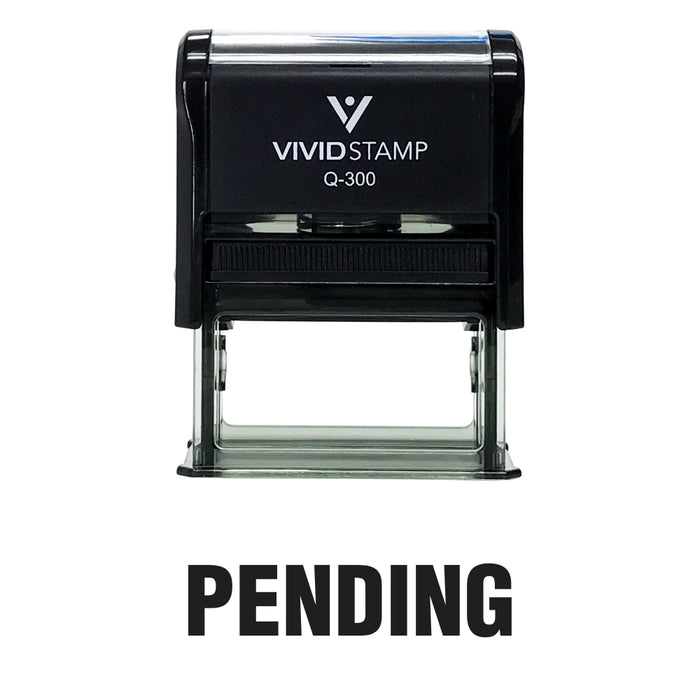 Pending Self Inking Rubber Stamp