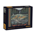 Pendleton Salmon Falls 1000-Piece Puzzle on a white background at Addison West