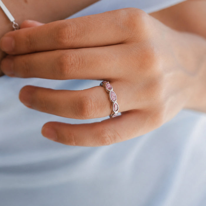 Elegant Peony Ring
