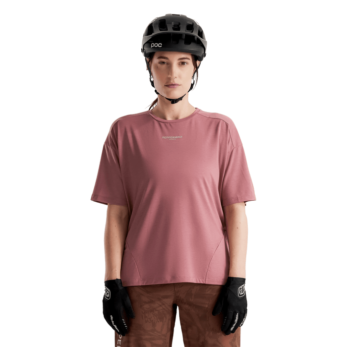 Peppermint Women's Peak S/S Jersey Blush - Comor - Go Play Outside