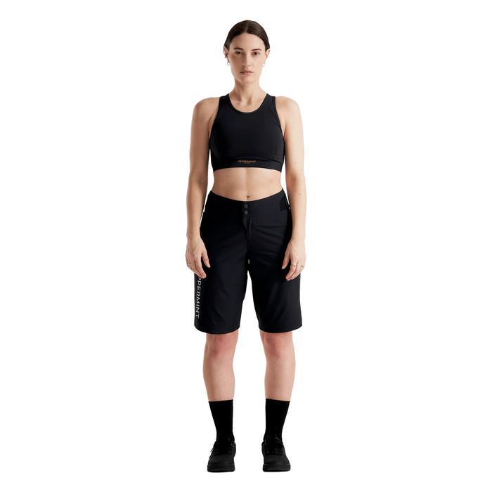 Peppermint Women's Signature Tech Short Black - Comor - Go Play Outside