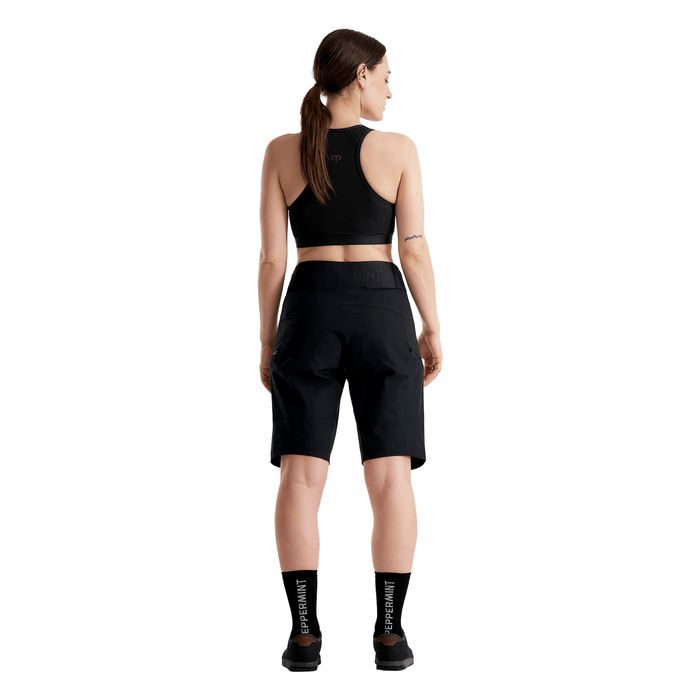 Peppermint Women's Signature Tech Short Black - Comor - Go Play Outside