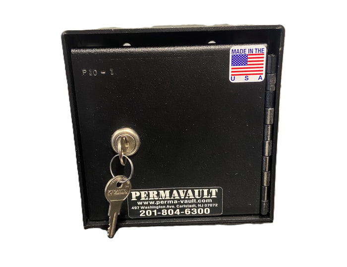 Perma-Vault PRO-10 Under Counter Drop Box with Single Key Lock Front