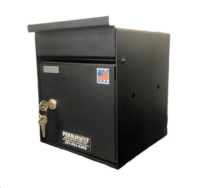 Perma-Vault PRO-500-M Under Counter Drop Box Angled