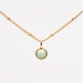 Dainty Opal Pendant