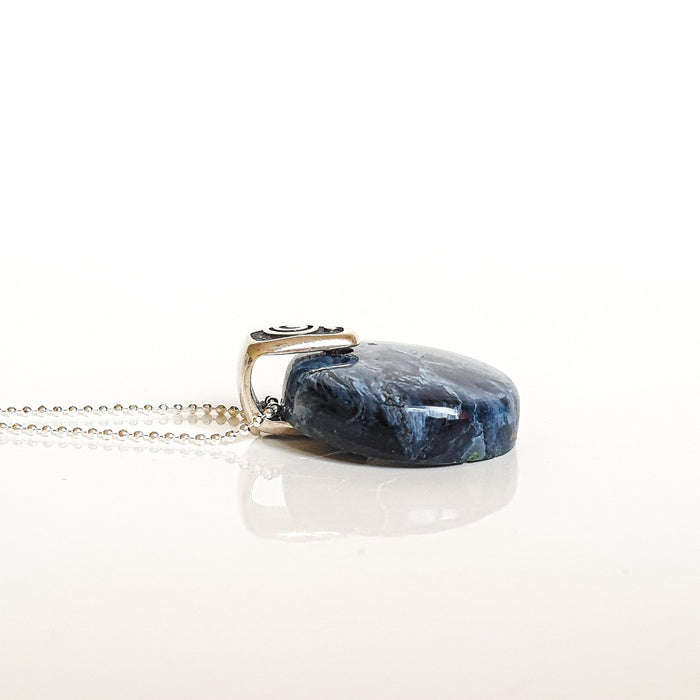 Pietersite A+ from Namibia Pendant "Tempest Stone"