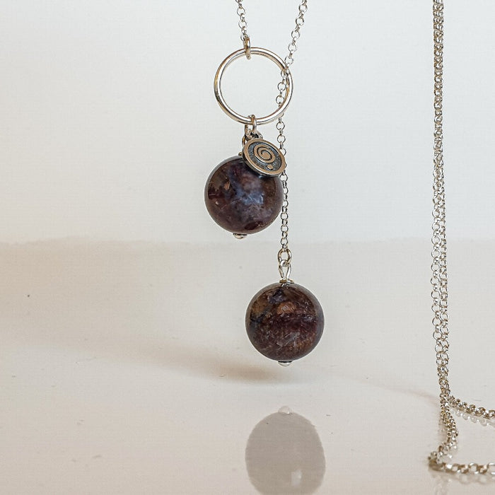 Pietersite Silver 925 Necklace "Tempest Stone"