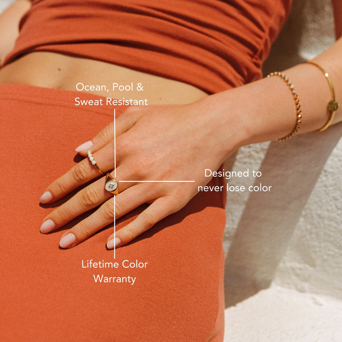 Polar Signet Ring Detail