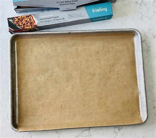 Pre-Cut Parchment Paper Sheets on Roll 13" x 16.5"