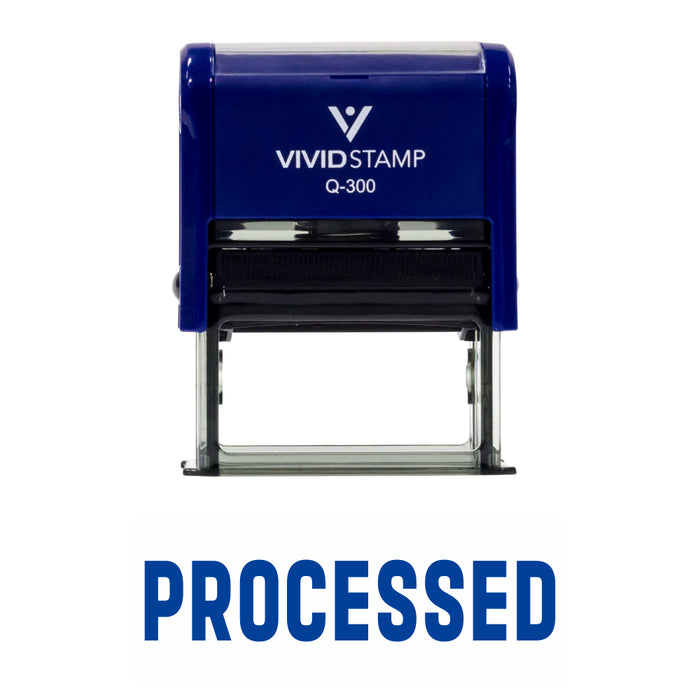 Processed Self Inking Rubber Stamp