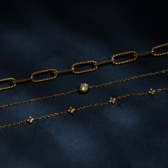 Floral Quatrefoil Bracelet