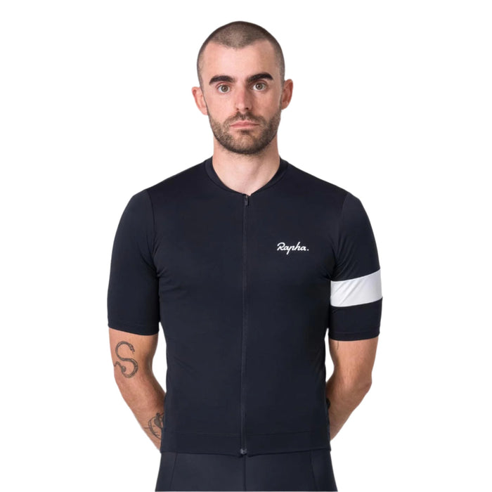 Rapha Men's Core Cycling Jersey Black - Comor - Go Play Outside