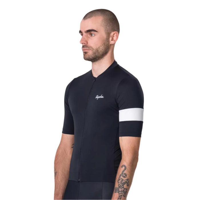 Rapha Men's Core Cycling Jersey Black - Comor - Go Play Outside