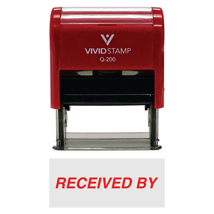 Received By Self-Inking Office Rubber Stamp