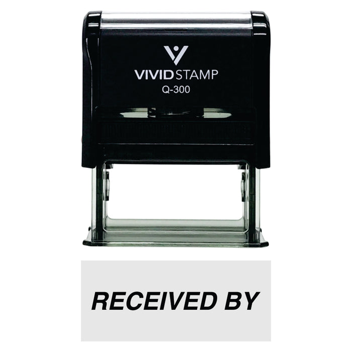 Received By Self-Inking Office Rubber Stamp