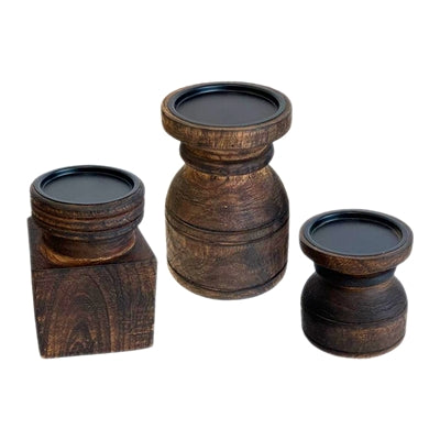 Reclaimed Candle Holder