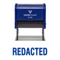 Redacted Self Inking Rubber Stamp