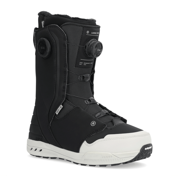 Ride Lasso Pro Snowboard Boots 2025 Black - Comor - Go Play Outside