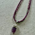 Ruby & Tourmaline Necklace