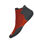 Run Targeted Cushion Ankle Sock- Tandoori Orange