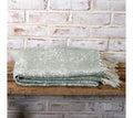 Sage Pattern Throw