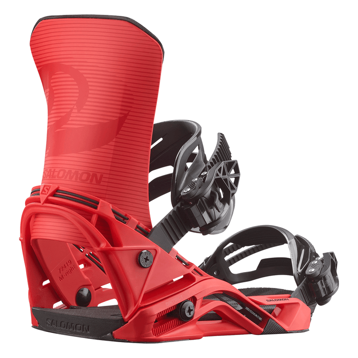 Salomon District Snowboard Bindings 2026 Fiery Red - Comor - Go Play Outside
