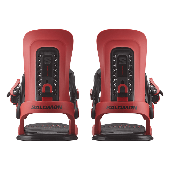 Salomon EDB Prime Snowboard Bindings 2026 Fiery Red - Comor - Go Play Outside