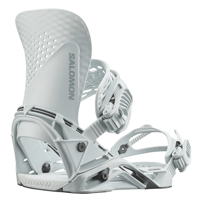 Salomon Hologram Snowboard Bindings 2026 Ice Blue - Comor - Go Play Outside