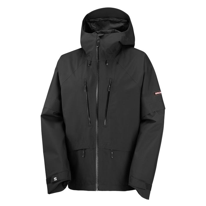 Salomon Men's Venom Full Zip Jacket 2027 Deep Black